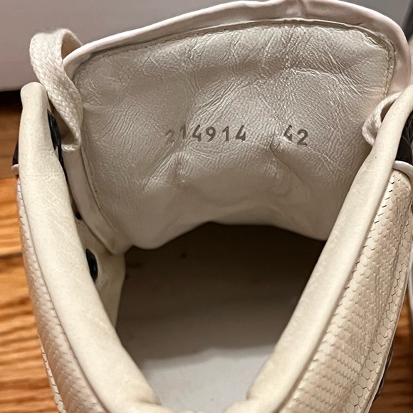 Balenciaga Leather Colorblock Pattern Sneakers - Picture 6 of 8